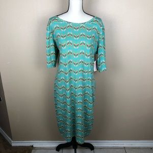 LulaRoe Julia Geometric Dress